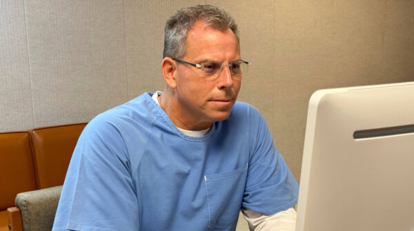 Erik Menendez appears before the parole board via teleconference