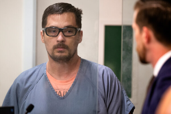Jesse Lee Calhoun appears in Multnomah County Circuit Court