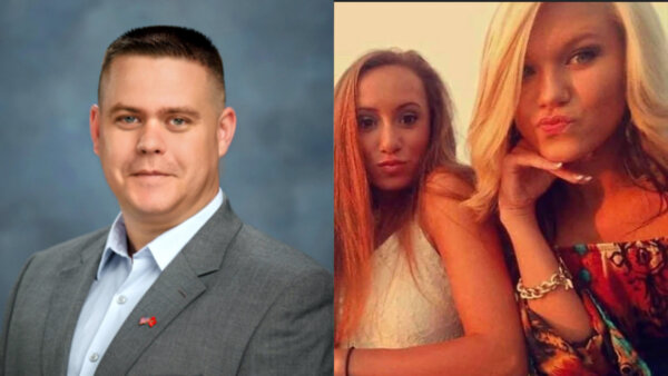 AJ Scott (City of Buchanan), (R) Isabella Chinchilla and Kylie Lindse