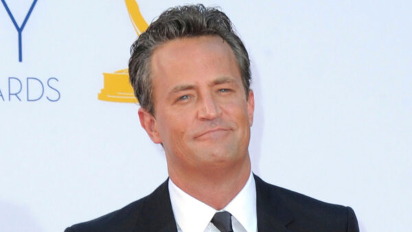 Matthew Perry, the actor who played Chandler Bing on "Friends"