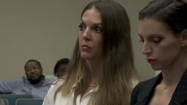 Alexis Von Yates appears at a plea hearing 