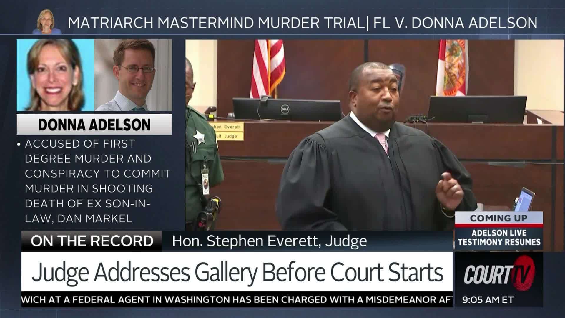Judge Admonishes Gallery Before Adelson Trial Testimony | Court TV