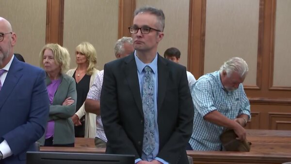 Nicholas Kassotis stands in court