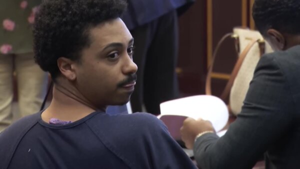 Lawrence Dority in court