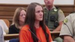 Karina Cooper sits in court