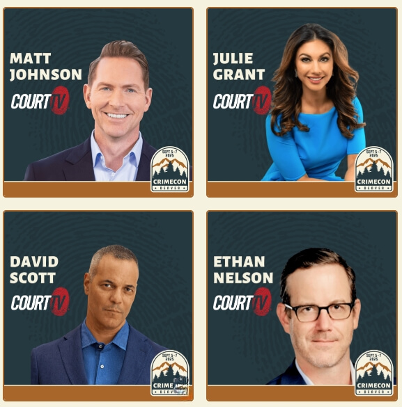 Photos of Matt johnson, Julie Grant, David Scott and Ethan Nelson