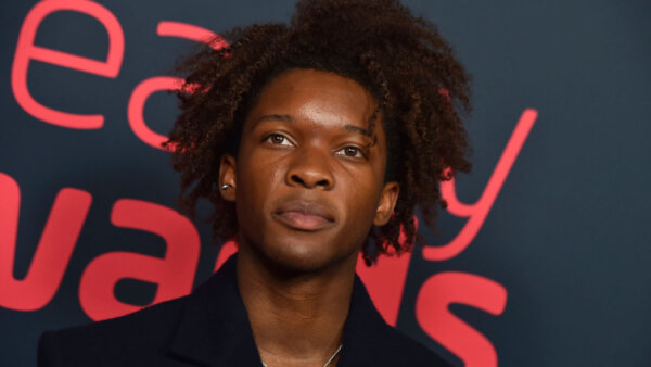 d4vd arrives at the Streamy Awards