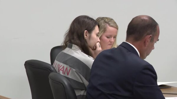 Megan Boswell appears in court
