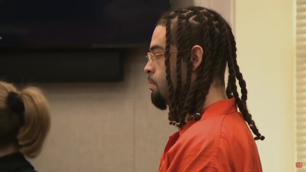 Justin Sales appears at his sentencing hearing