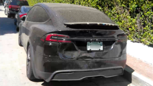 Black tesla
