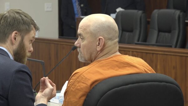 Delbert Cornish in court