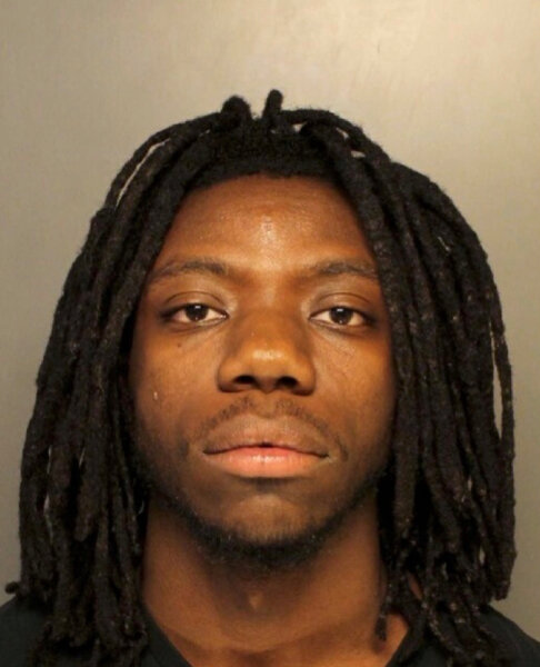 Keon King booking photo