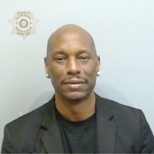 Tyrese Gibson booking photo
