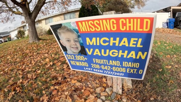 A poster shows Michael Vaughan