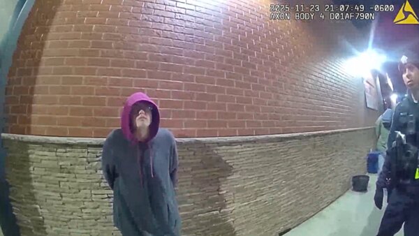 Morgan Geyser is seen on bodyworn camera