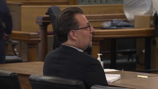 Brian Walshe sits in court