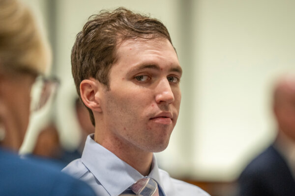 Tyler Robinson, accused of the murder of Charlie Kirk, appears during a hearing