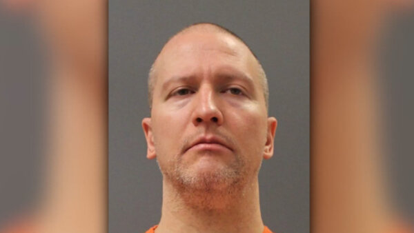 Derek Chauvin booking photo