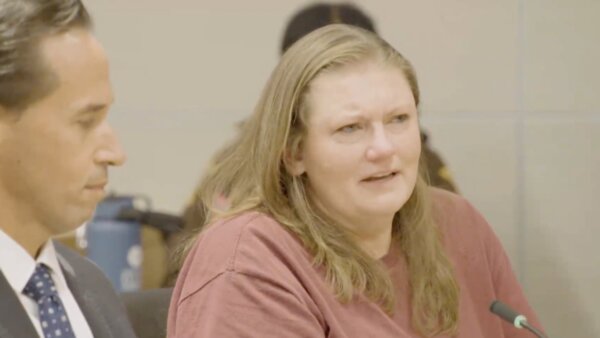 Sarah Pender in court