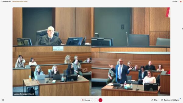Webex court hearing
