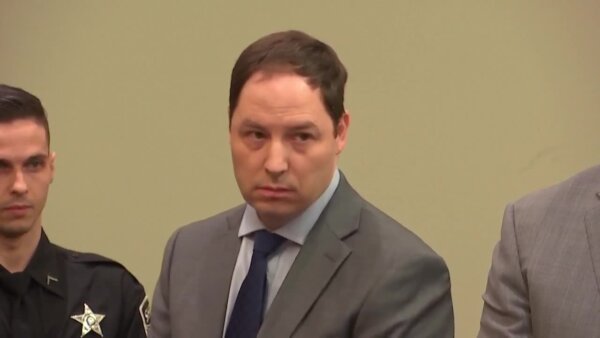 Brendan Banfield reacts to the jury's verdict