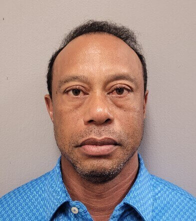 Tiger woods booking photo