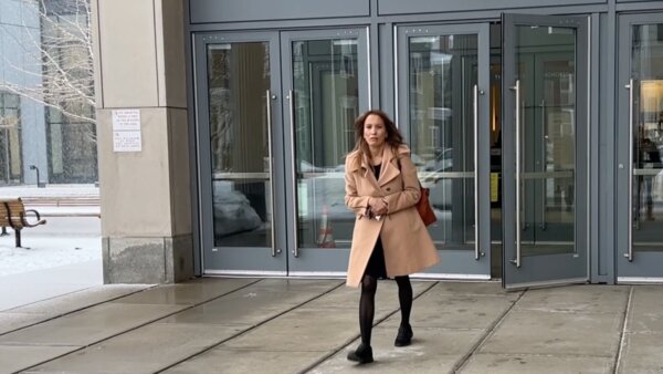 Lucy Medina leaves court