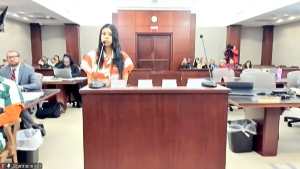 Anne Mae Demegillo in court