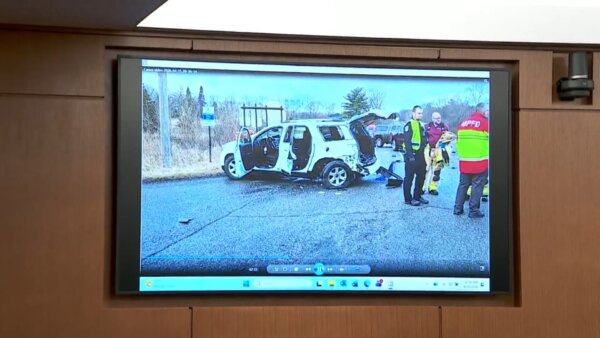 crashed car