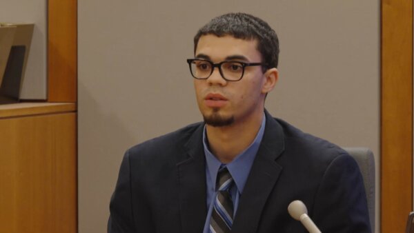 Zarrius Hildabrand testifies