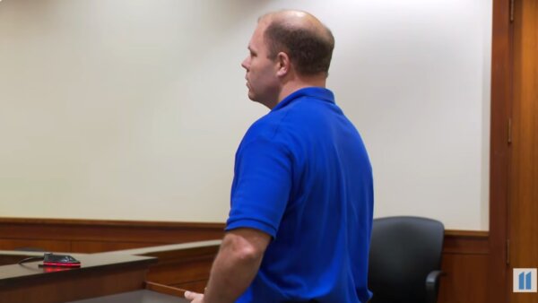 Nick Houck in court
