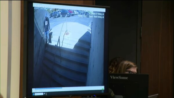 Tyler Robinson seen on surveillance video